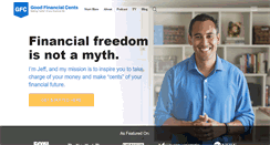 Desktop Screenshot of goodfinancialcents.com